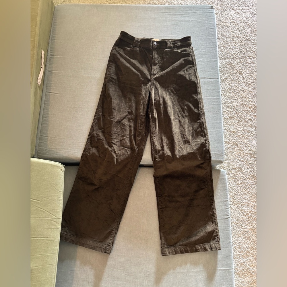 Madewell Dark green Corduroy Trousers